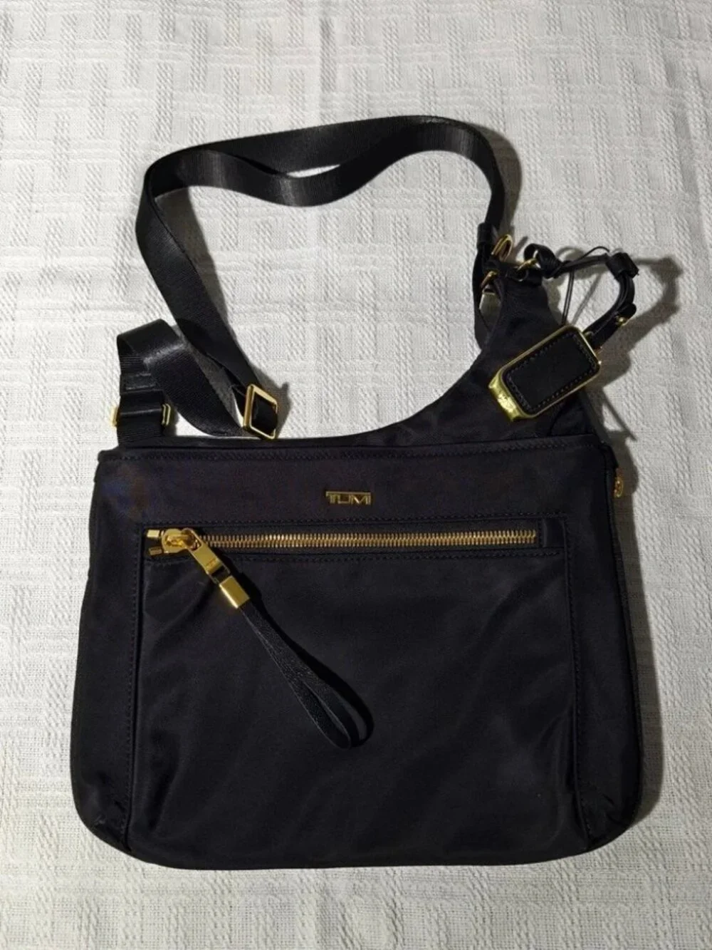 🍀 Tumi Alpha Bravo Black Women's Crossbody Bag